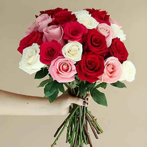 romantic flower bouquet